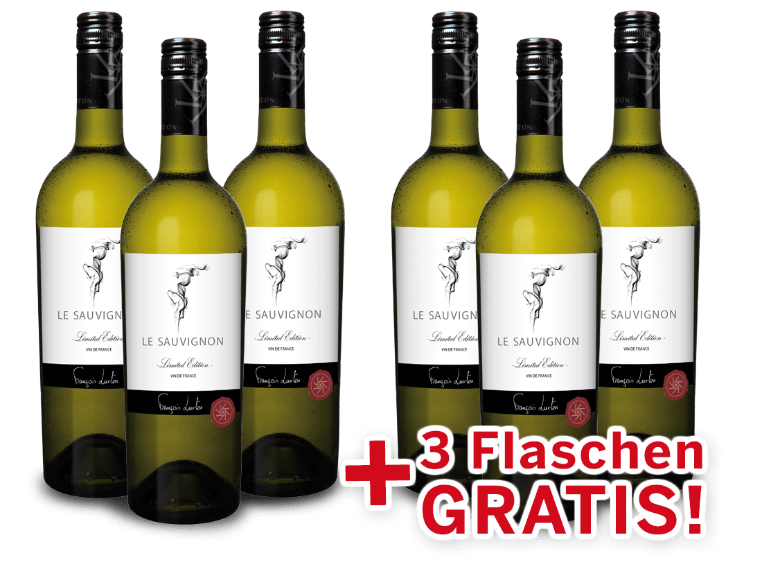 Vorteilspaket 6 für 3 François Lurton LE SAUVIGNON Limited Edition 002314 ebrosia Weinshop DE