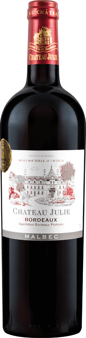 Château Julie Bordeaux Malbec 2018 000063 ebrosia Weinshop DE