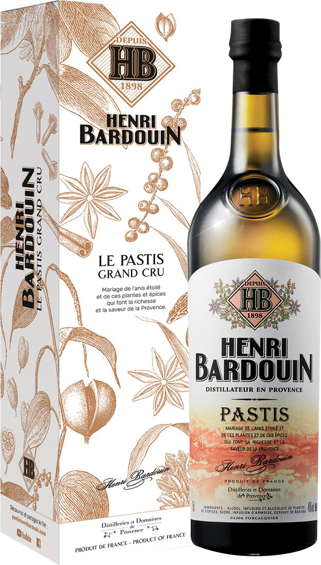 Henri Bardouin Pastis Grand Cru in Geschenkverpackung 0,7l