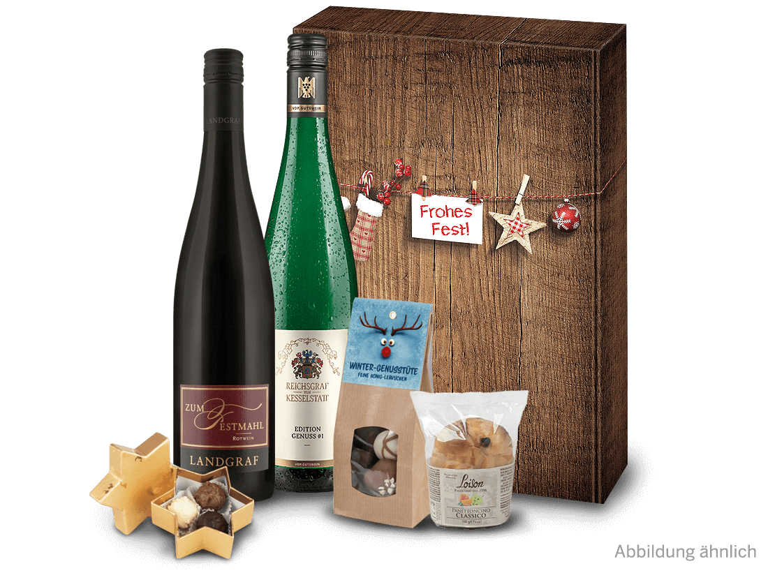 Präsent Große Weihnachtsfreude 014530 ebrosia Weinshop DE