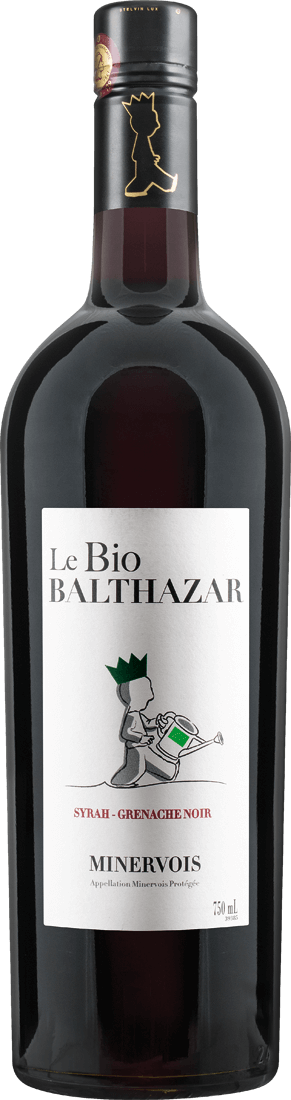 Le Bio Balthazar Minervois 2021 000104 ebrosia Weinshop DE