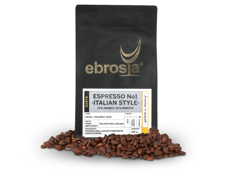 ebrosia Espresso No.1 Bohne 250 g