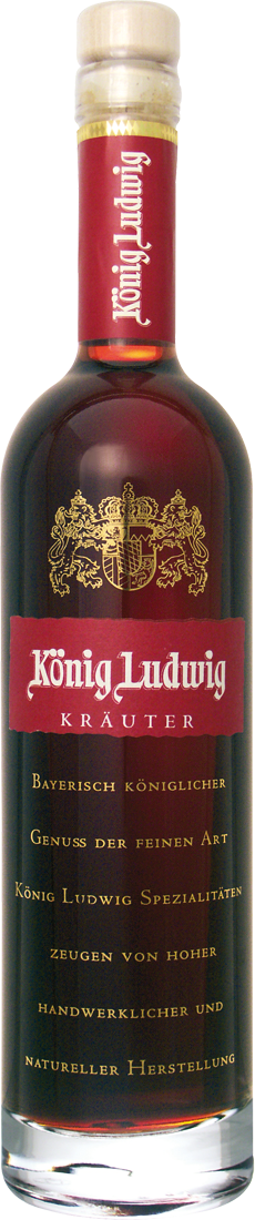 Lantenhammer Kräuterschnaps König Ludwig 38% vol. 0,5l Bayern 43,80? pro l