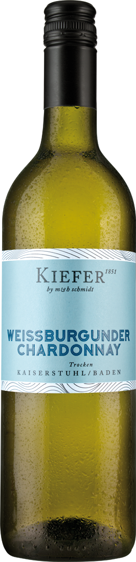 Kiefer Weißburgunder Chardonnay trocken 2020 013336 ebrosia Weinshop DE