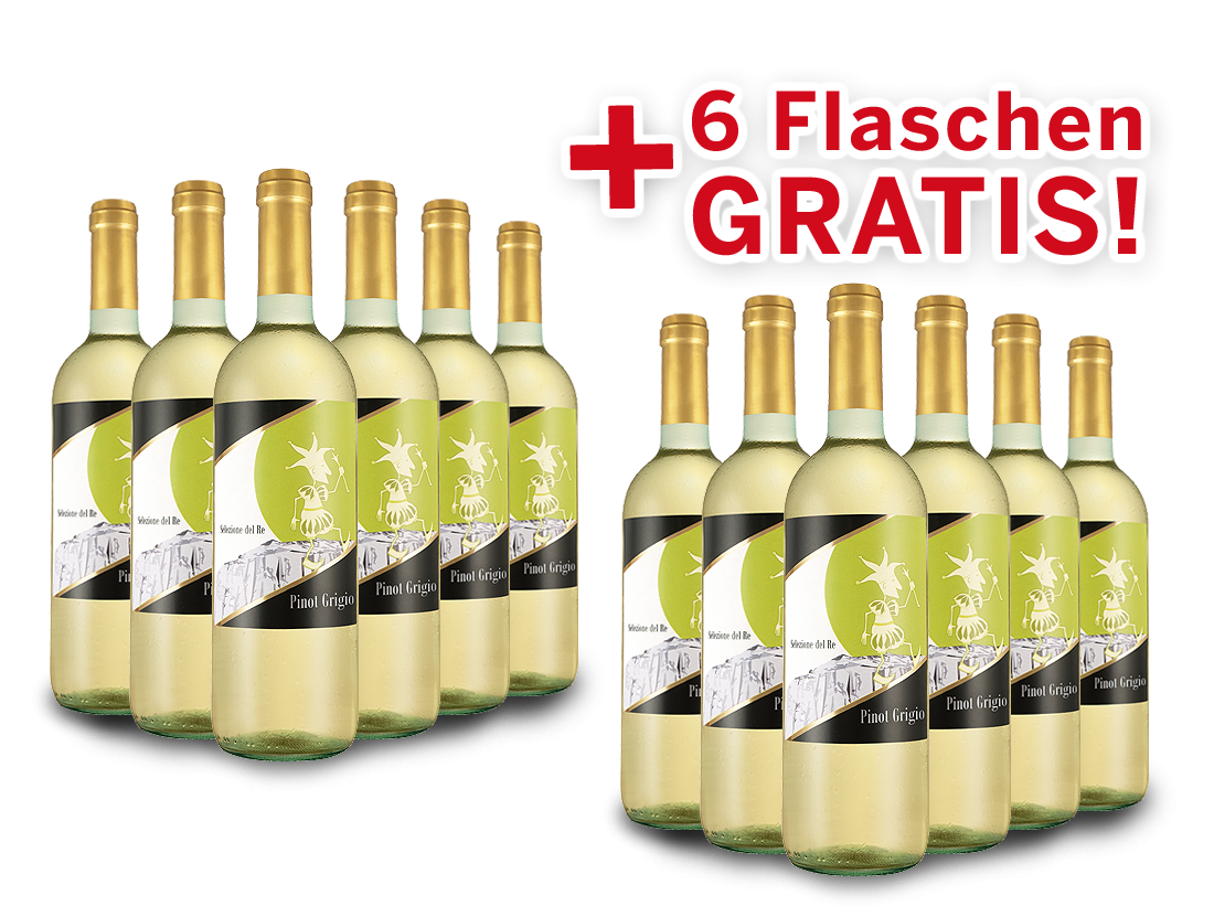 Vorteilspaket 12 für 6 Agricole Selvi Pinot Grigio Selezione del Re