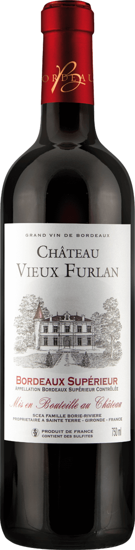 Château Vieux Furlan Bordeaux Supérieur AOC 2018 012977 ebrosia Weinshop DE