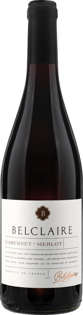 Belclaire  Cabernet-Merlot IGP 2021 014173 ebrosia Weinshop DE
